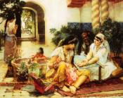 In a Village El Biar Algeria - 费德里科·亚瑟·布里奇曼